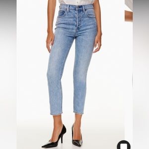 Denim Forum Yoko High Rise Slim Jeans